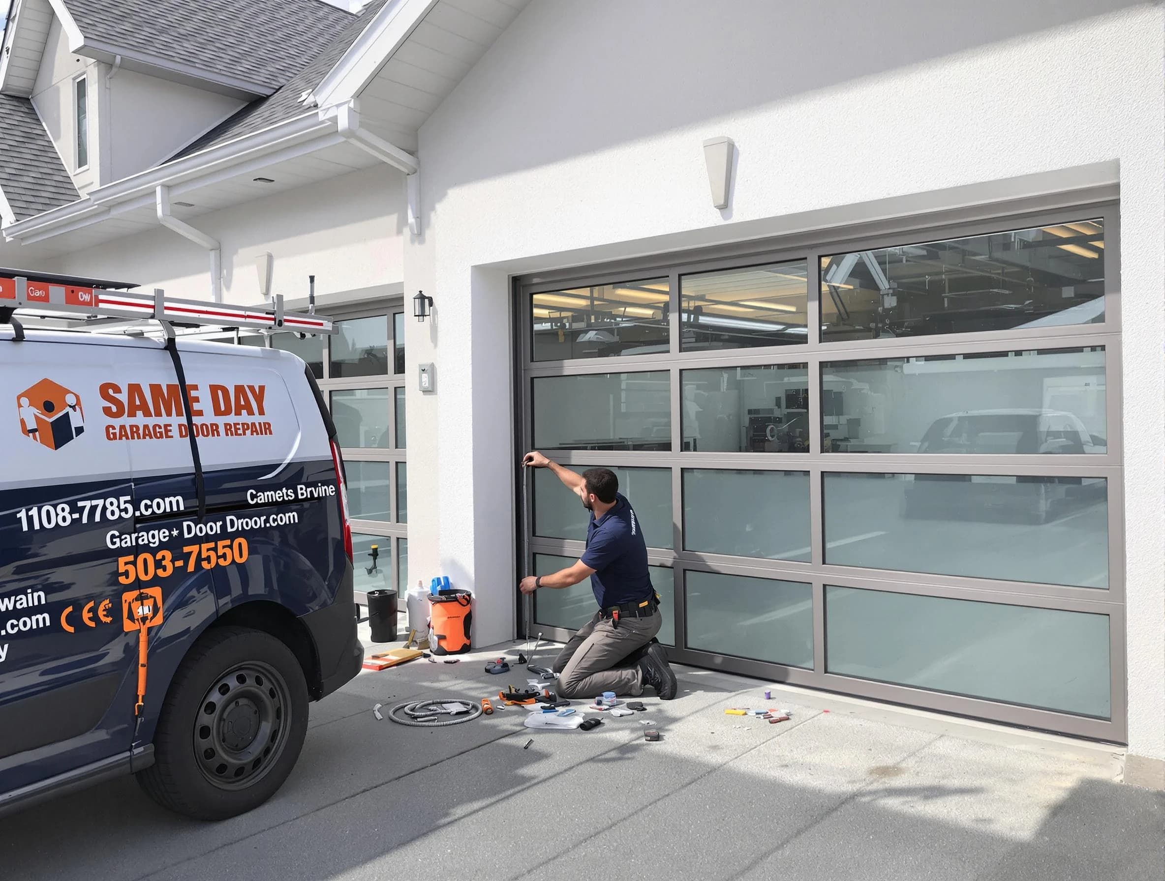 Same-day garage door repair service by Farr West Garage Door Repair in Farr West