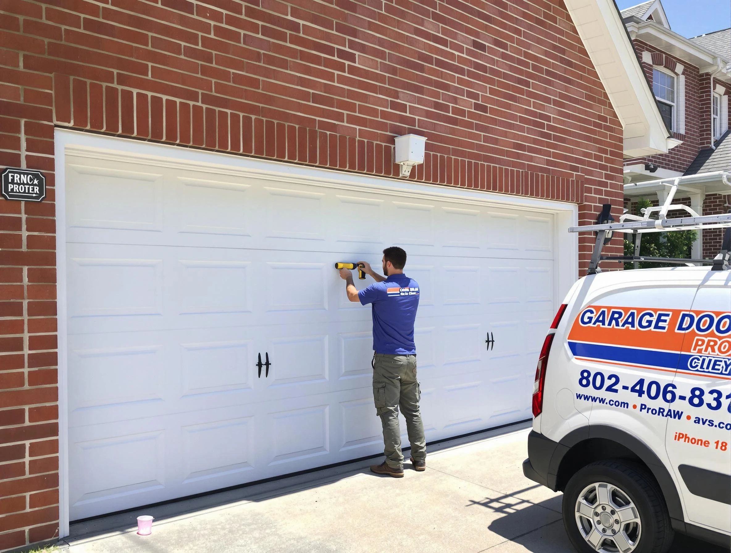 Local garage door repair service by Farr West Garage Door Repair in Farr West