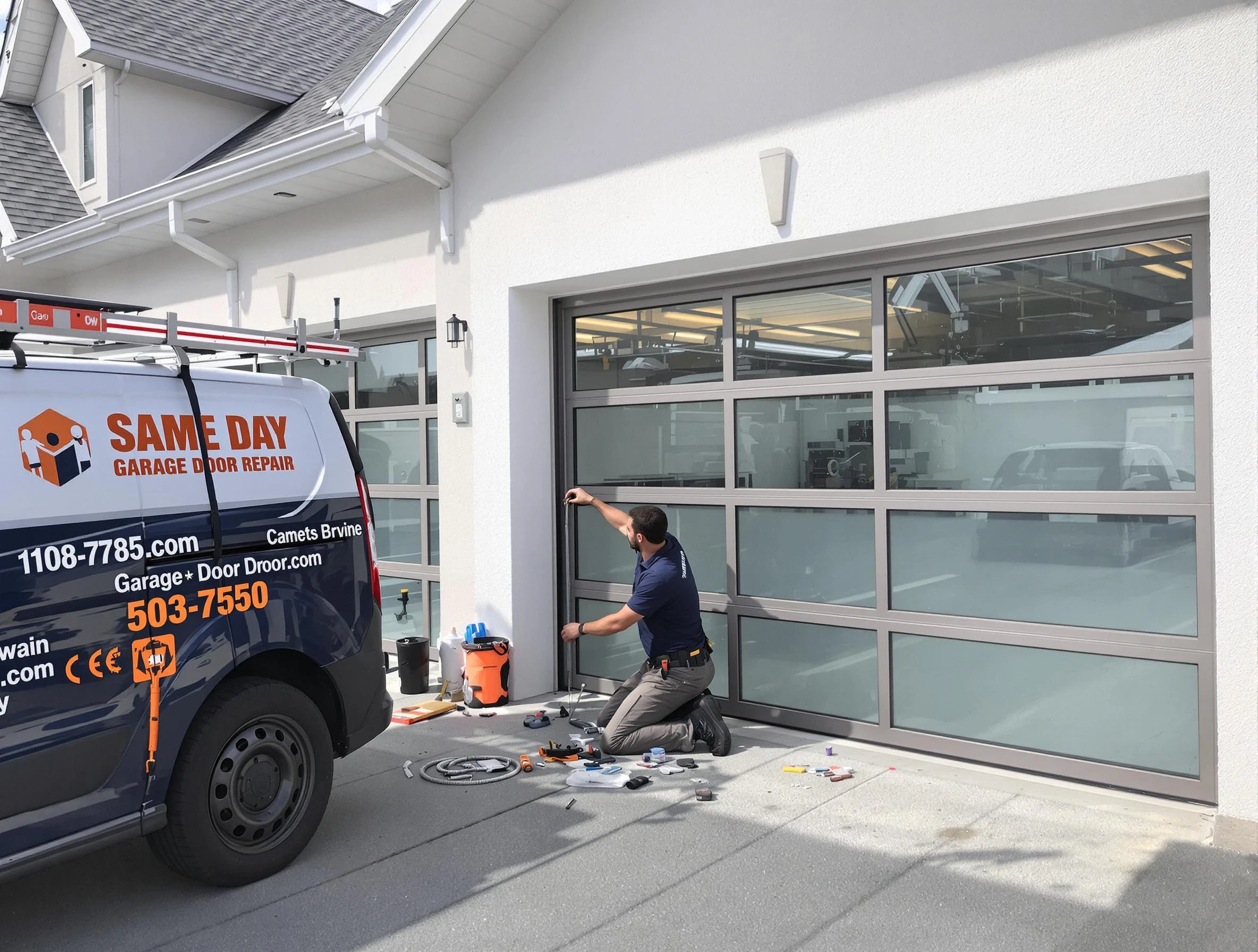 Same-day garage door repair service by Farr West Garage Door Repair in Farr West